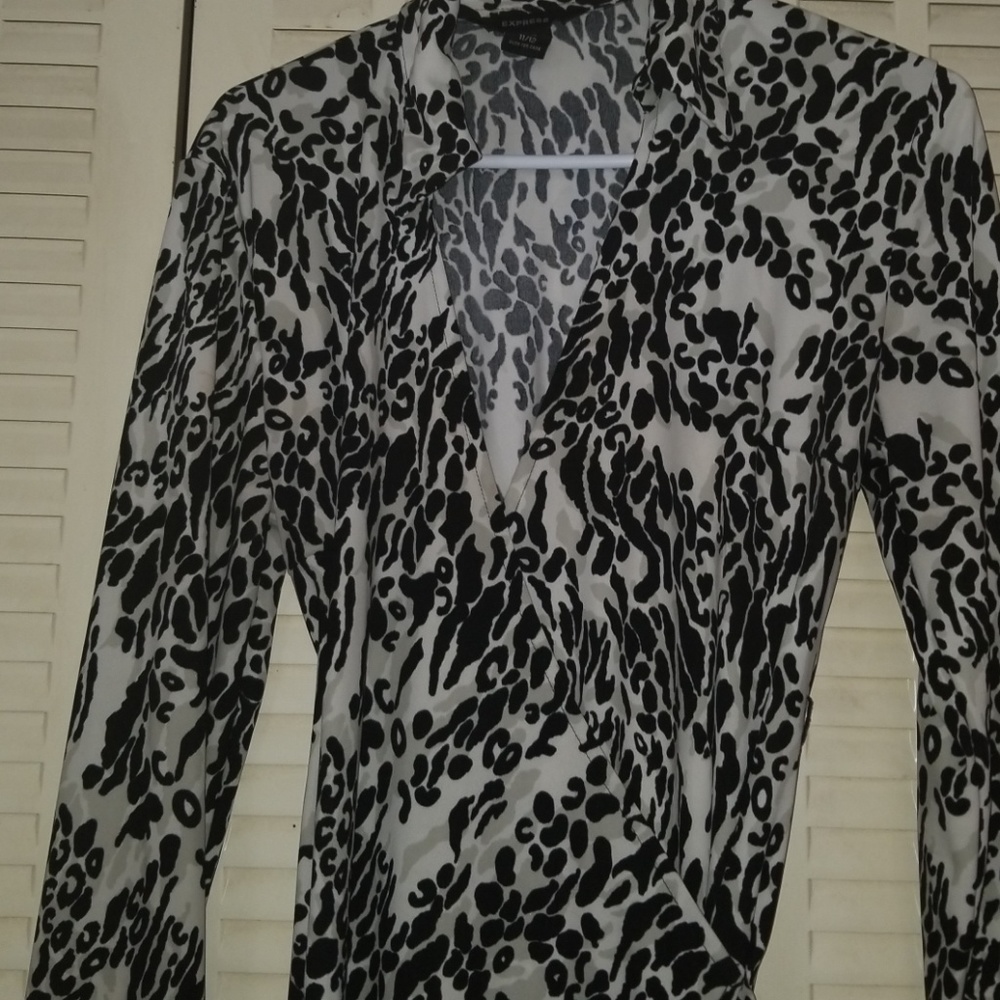 Wrap around dress